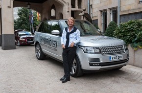 Jaguar Land Rover Deutschland GmbH - Presse Land Rover: Neue Range Rover-Hybridmodelle: Von der Seidenstraße auf die IAA (BILD)