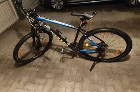 Polizeiinspektion Heidekreis: POL-HK: Schneverdingen: Verkehrsunfall mit Wolf; Wintermoor: Pkw in Brand; Schneverdingen: Fahrradeigentümer gesucht (Foto anbei); Bad Fallingbostel: Hochwertiges Mountainbike gestohlen