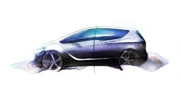 Opel Automobile GmbH: Meriva Concept: Vision eines zukünftigen kleinen Opel-Monocabs / Weltpremiere des Konzepts auf dem Genfer Automobilsalon