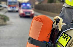 Freiwillige Feuerwehr Alpen: FW Alpen: Mülleimerbrand am Alpener Friedhof