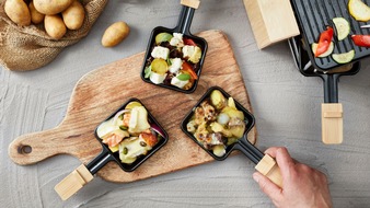 Kartoffel-Marketing GmbH: Pressemitteilung | Raclette und Kartoffeln: die Klassiker für eine gelungene Silvesternacht