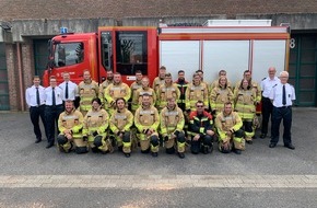 Feuerwehr Stolberg: FW-Stolberg: "Ausbildung Modul I und II" erfolgreich abgeschlossen