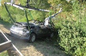 Verkehrsdirektion Mainz: POL-VDMZ: Unfall mit Personenschaden - A61 FR Koblenz AS Worms-Mörstadt