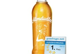 Almdudler Limonade A.& S. Klein GmbH & Co KG: Deutschland ist sich einig und wählt Almdudler zur beliebtesten Limonade - BILD