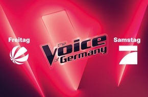The Voice of Germany: Mit "The Voice" wird das Wochenende zum Konzert: SAT.1 und ProSieben zeigen "The Voice of Germany" jeweils freitags und samstags