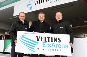Brauerei C. & A. VELTINS GmbH & Co. KG: Winterberger Bob- und Rodelbahn trägt bis ins nächste Jahrzehnt den Namen VELTINS-EisArena