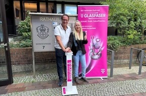 Deutsche Telekom AG: Gauting: Glasfaserausbau &ouml;stlich der Bahn abgeschlossen