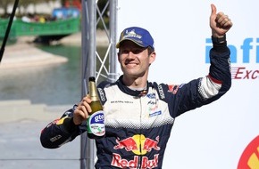 Ford-Werke GmbH: Sébastien Ogier und Julien Ingrassia erobern für M-Sport Ford bei der WM-Rallye Mexiko ihren zweiten Saisonsieg