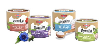 Südwestdeutsche Salzwerke AG: PRESSEMITTEILUNG - Alpensaline Sortiment startet erfolgreich im LEH