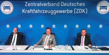 ZDK Zentralverband Deutsches Kraftfahrzeuggewerbe e.V.: Kfz-Betriebe sehen mögliche Belebung der Geschäfte skeptisch