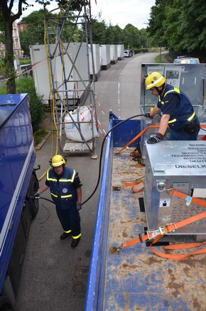 THW-HH MV SH: THW bei G20-Gipfel im Einsatz