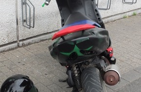 Polizei Düren: POL-DN: Frisiertes Mofa wurde stillgelegt