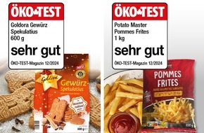 NORMA: Ausgezeichnete Weihnachten: Gewürz-Spekulatius von NORMA-Eigenmarke GOLDORA schneiden im ÖKO-TEST mit Bestnote "sehr gut" ab / Verbrauchertests unterstreichen hohe Discount-Qualität
