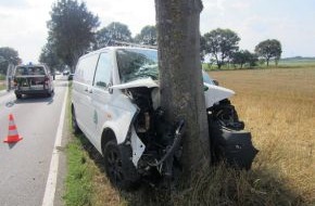 Polizeiinspektion Harburg: POL-WL: Bahlburg - Schwerer Verkehrsunfall