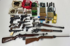 Polizei Essen: POL-E: Essen: Ermittler der BAO Aktionsplan Clan stellen Schusswaffen und Munition sicher