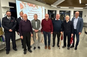Freiwillige Feuerwehr der Stadt Goch: Feuerwehr Goch: Ehrenabteilung traf sich zur Weihnachtsfeier