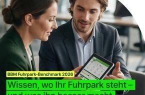 Bundesverband Betriebliche Mobilit&auml;t e.V.: Studie zeigt gro&szlig;e L&uuml;cken in der Fuhrparksteuerung