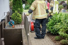 Freiwillige Feuerwehr Menden: FW Menden: Rauch aus Stromhäuschen, Kellerbrand und Alarm durch CO-Austritt in einem Wohnhaus