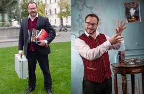 Max Schneider - Zauberkunst: Warum ein Profi-Magier bald Studenten unterrichtet / "Der Zauber-Professor von der Uni"