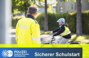 Polizeipr&auml;sidium Recklinghausen: POL-RE: Kreis Recklinghausen/ Bottrop: Schulstart - Gemeinsam f&uuml;r einen sicheren Schulweg