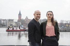 ZDF: ZDF startet neue Freitagskrimi-Serie "Jenseits der Spree" / Mit Jürgen Vogel und Seyneb Saleh