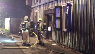 Feuerwehr Stolberg: FW-Stolberg: Einsatzreiche Nacht für die Stolberger Feuerwehr