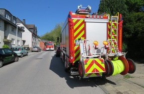 Feuerwehr Heiligenhaus: FW-Heiligenhaus: Feuerwehr rettet Person über Drehleiter (Meldung 12/2021)