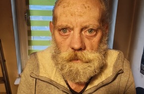 Polizeidirektion Hannover: POL-H: Oststadt: &Ouml;ffentlichkeitsfahndung: 67-J&auml;hriger aus Pflegeheim vermisst - Wer hat ihn gesehen?
