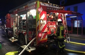 Feuerwehr Gladbeck: FW-GLA: Dachstuhlbrand
