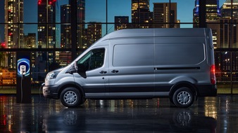 Ford Motor Company Switzerland SA: Neuer Ford E-Transit feiert Schweizer Premier an der TransportCH