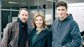NDR / Das Erste: Drehstart in Hamburg für den neuen NDR "Tatort" mit Wotan Wilke Möhring und Franziska Weisz