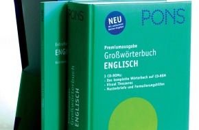PONS GmbH: Neue Geschenkidee: Gigantisches PONS Großwörterbuch Englisch - die neue Premium-Klasse unter den Wörterbüchern / Über 550.000 Übersetzungen auf höchstem Niveau - in edlem Leineneinband