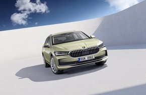 Skoda Auto Deutschland GmbH: Neuer Škoda Superb Combi ab sofort bestellbar