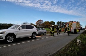 Freiwillige Feuerwehr Werne: FW-WRN: FEUER_1 - LZ1 - PKW-Brand nach VU