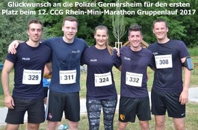 Polizeidirektion Landau: POL-PDLD: Freudiger Besuch bei der Polizei Germersheim