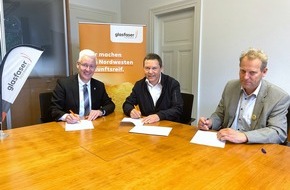 Glasfaser NordWest GmbH & Co. KG: Breitbandausbau im Landkreis Leer erreicht einen weiteren Meilenstein