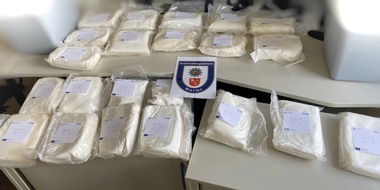 Polizeidirektion Worms: POL-PDWO: Wormser Kriminalpolizei landet Coup - 43 Kilogramm Amfetamin sichergestellt