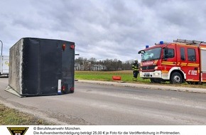 Feuerwehr München: FW-M: Zoltan weht ein wenig in München (Stadtgebiet)