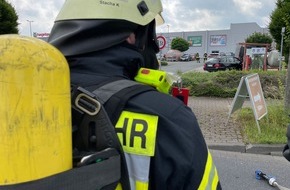 Freiwillige Feuerwehr der Stadt Goch: FF Goch: Technischer Defekt beim Tanken: Flüssiggas trat aus