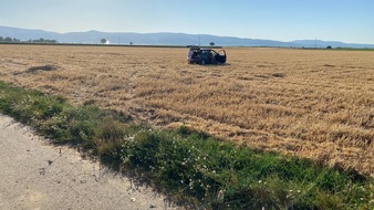 Polizeidirektion Landau: POL-PDLD: BAB65, AS Haßloch - Verkehrsunfall beim Auffahren auf die Autobahn