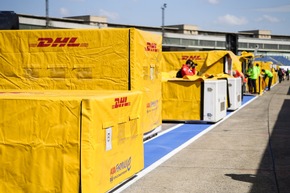 PM: Mit Rekordtempo in die 11. Saison: DHL integriert den Hochleistungs-Rennwagen GEN3 Evo in seine Logistik für die Formel E / PR: Accelerating into Season 11: DHL integrates the groundbreaking GEN3 Evo race car into its Formula E logistics