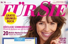 Jahreszeiten Verlag, FÜR SIE: Schauspielerin Jessica Schwarz im Exklusiv-Interview mit der FÜR SIE: "Ich bin zäh, aber nicht verbissen"
