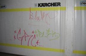 Polizeiinspektion Nienburg / Schaumburg: POL-NI: Graffitisprayer gefasst - Bild im Download -