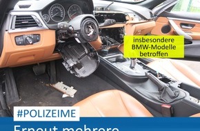 Polizei Mettmann: POL-ME: Erneute Fälle von ausgeschlachteten Autos - 2502092