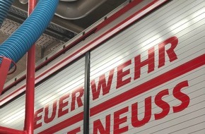 Feuerwehr Neuss: FW-NE: Kellerbrand an der Oberstraße | 17 Personen leicht verletzt