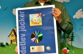 Menschenkinder Verlag: Platin Schallplatte für Detlev Jöckers Weihnachtslieder
