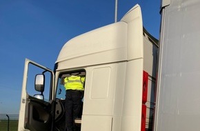 Polizeiinspektion Delmenhorst / Oldenburg - Land / Wesermarsch: POL-DEL: Landkreis Wesermarsch: Lkw-Kontrollen im Bereich des Braker Hafens