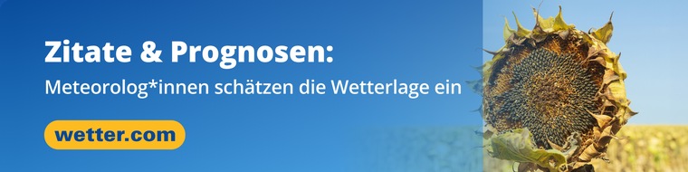 wetter.com: Expertenwissen & Zitate | Wetter Update am 8. September