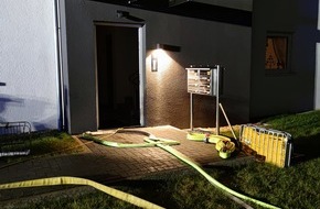 Feuerwehr Detmold: FW-DT: Feuer im Badezimmer - Rauchmelder retten zwei Leben