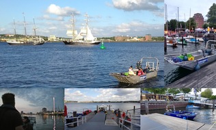 THW-HH MV SH: Kieler Woche Aktivitäten des THW zwischen Leuchtturm Kiel und der Hörn